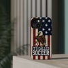USA Premium Phone Case — "It's Called Soccer" Eagle Design (Magnetic · Impact-Resistant)