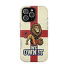 England Premium Phone Case — "We Own It" Lion Design (Magnetic · Impact-Resistant)