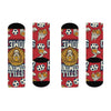 England's Lions & Popcorn Premium Socks