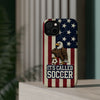 USA Premium Phone Case — "It's Called Soccer" Eagle Design (Magnetic · Impact-Resistant)