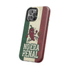 Mexico Premium Phone Case — "No Era Penal" Retro Soccer Design (Magnetic · Impact-Resistant)