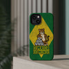 Brazil Premium Phone Case — "O Maior Do Mundo" Jaguar Design (Magnetic · Impact-Resistant)