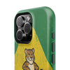 Brazil Premium Phone Case — "O Maior Do Mundo" Jaguar Design (Magnetic · Impact-Resistant)