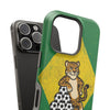 Brazil Premium Phone Case — "O Maior Do Mundo" Jaguar Design (Magnetic · Impact-Resistant)