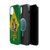 Brazil Premium Phone Case — "O Maior Do Mundo" Jaguar Design (Magnetic · Impact-Resistant)