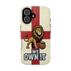 England Premium Phone Case — "We Own It" Lion Design (Magnetic · Impact-Resistant)