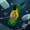 Brazil Premium Phone Case — "O Maior Do Mundo" Jaguar Design (Magnetic · Impact-Resistant)