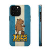 Argentina Premium Phone Case — "Tres Estrellas" Capybara Design (Magnetic · Impact-Resistant)