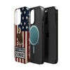 USA Premium Phone Case — "It's Called Soccer" Eagle Design (Magnetic · Impact-Resistant)