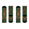 Mexico Premium Socks — "Más" Luchador Soccer Crew
