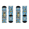Argentina Premium Socks — "Debate Over" GOAT Mascot Crew