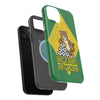 Brazil Premium Phone Case — "O Maior Do Mundo" Jaguar Design (Magnetic · Impact-Resistant)