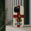 England Premium Phone Case — "We Own It" Lion Design (Magnetic · Impact-Resistant)