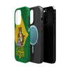 Brazil Premium Phone Case — "O Maior Do Mundo" Jaguar Design (Magnetic · Impact-Resistant)