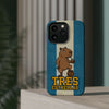 Argentina Premium Phone Case — "Tres Estrellas" Capybara Design (Magnetic · Impact-Resistant)