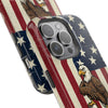 USA Premium Phone Case — "It's Called Soccer" Eagle Design (Magnetic · Impact-Resistant)