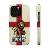 England Premium Phone Case — "We Own It" Lion Design (Magnetic · Impact-Resistant)