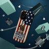 USA Premium Phone Case — "It's Called Soccer" Eagle Design (Magnetic · Impact-Resistant)