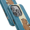 Argentina Premium Phone Case — "Tres Estrellas" Capybara Design (Magnetic · Impact-Resistant)