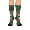 Mexico Premium Socks — "Así Es México" Sugar Skull Soccer Crew
