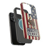 USA Premium Phone Case — "It's Called Soccer" Eagle Design (Magnetic · Impact-Resistant)