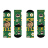 Brazil Premium Socks — "Still Dancing" Capybara Tropical Crew