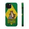 Brazil Premium Phone Case — "O Maior Do Mundo" Jaguar Design (Magnetic · Impact-Resistant)