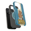 Argentina Premium Phone Case — "Tres Estrellas" Capybara Design (Magnetic · Impact-Resistant)