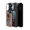USA Premium Phone Case — "It's Called Soccer" Eagle Design (Magnetic · Impact-Resistant)