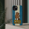 Argentina Premium Phone Case — "Tres Estrellas" Capybara Design (Magnetic · Impact-Resistant)