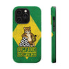 Brazil Premium Phone Case — "O Maior Do Mundo" Jaguar Design (Magnetic · Impact-Resistant)