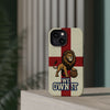 England Premium Phone Case — "We Own It" Lion Design (Magnetic · Impact-Resistant)