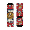 England's Lions & Popcorn Premium Socks