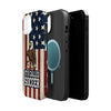 USA Premium Phone Case — "It's Called Soccer" Eagle Design (Magnetic · Impact-Resistant)