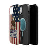 USA Premium Phone Case — "It's Called Soccer" Eagle Design (Magnetic · Impact-Resistant)