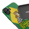 Brazil Premium Phone Case — "O Maior Do Mundo" Jaguar Design (Magnetic · Impact-Resistant)