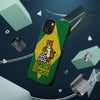 Brazil Premium Phone Case — "O Maior Do Mundo" Jaguar Design (Magnetic · Impact-Resistant)
