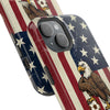 USA Premium Phone Case — "It's Called Soccer" Eagle Design (Magnetic · Impact-Resistant)