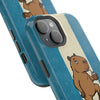 Argentina Premium Phone Case — "Tres Estrellas" Capybara Design (Magnetic · Impact-Resistant)