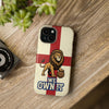 England Premium Phone Case — "We Own It" Lion Design (Magnetic · Impact-Resistant)