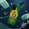 Brazil Premium Phone Case — "O Maior Do Mundo" Jaguar Design (Magnetic · Impact-Resistant)