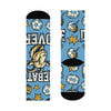 Argentina Premium Socks — "Debate Over" GOAT Mascot Crew