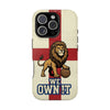 England Premium Phone Case — "We Own It" Lion Design (Magnetic · Impact-Resistant)