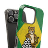 Brazil Premium Phone Case — "O Maior Do Mundo" Jaguar Design (Magnetic · Impact-Resistant)