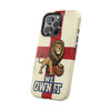 England Premium Phone Case — "We Own It" Lion Design (Magnetic · Impact-Resistant)