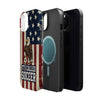 USA Premium Phone Case — "It's Called Soccer" Eagle Design (Magnetic · Impact-Resistant)