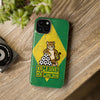 Brazil Premium Phone Case — "O Maior Do Mundo" Jaguar Design (Magnetic · Impact-Resistant)
