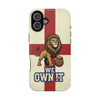 England Premium Phone Case — "We Own It" Lion Design (Magnetic · Impact-Resistant)
