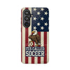 USA Premium Phone Case — "It's Called Soccer" Eagle Design (Magnetic · Impact-Resistant)