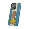Argentina Premium Phone Case — "Tres Estrellas" Capybara Design (Magnetic · Impact-Resistant)